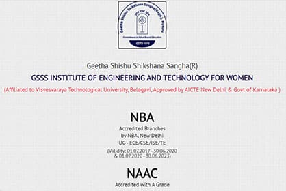 GSSS Institute Of Engineering & Technology For Women